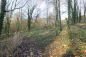 Passage du cimetière de l'Ouest à Mont-St-Aignan